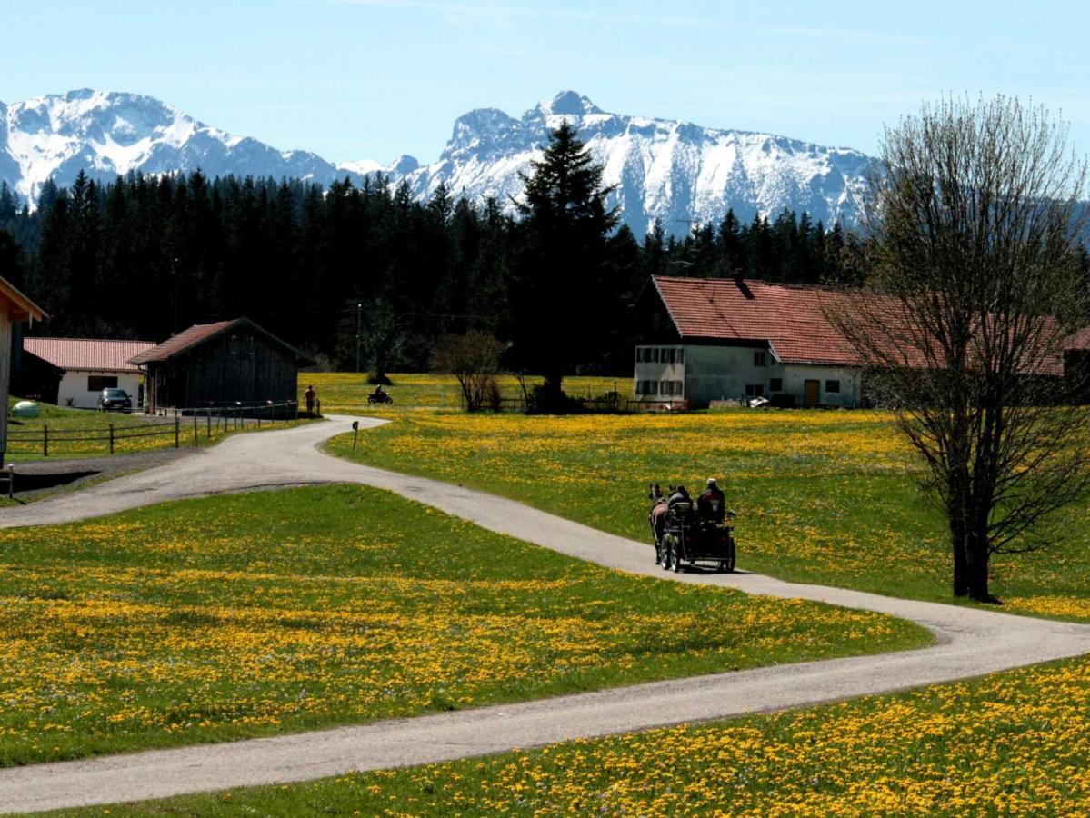 Ferienwohnung Haus Allgäu Ruh Görisried Exterior foto