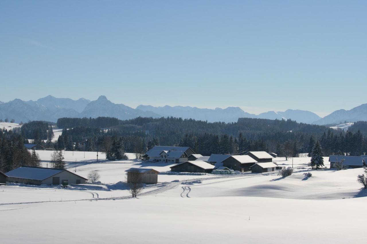 Ferienwohnung Haus Allgäu Ruh Görisried Exterior foto