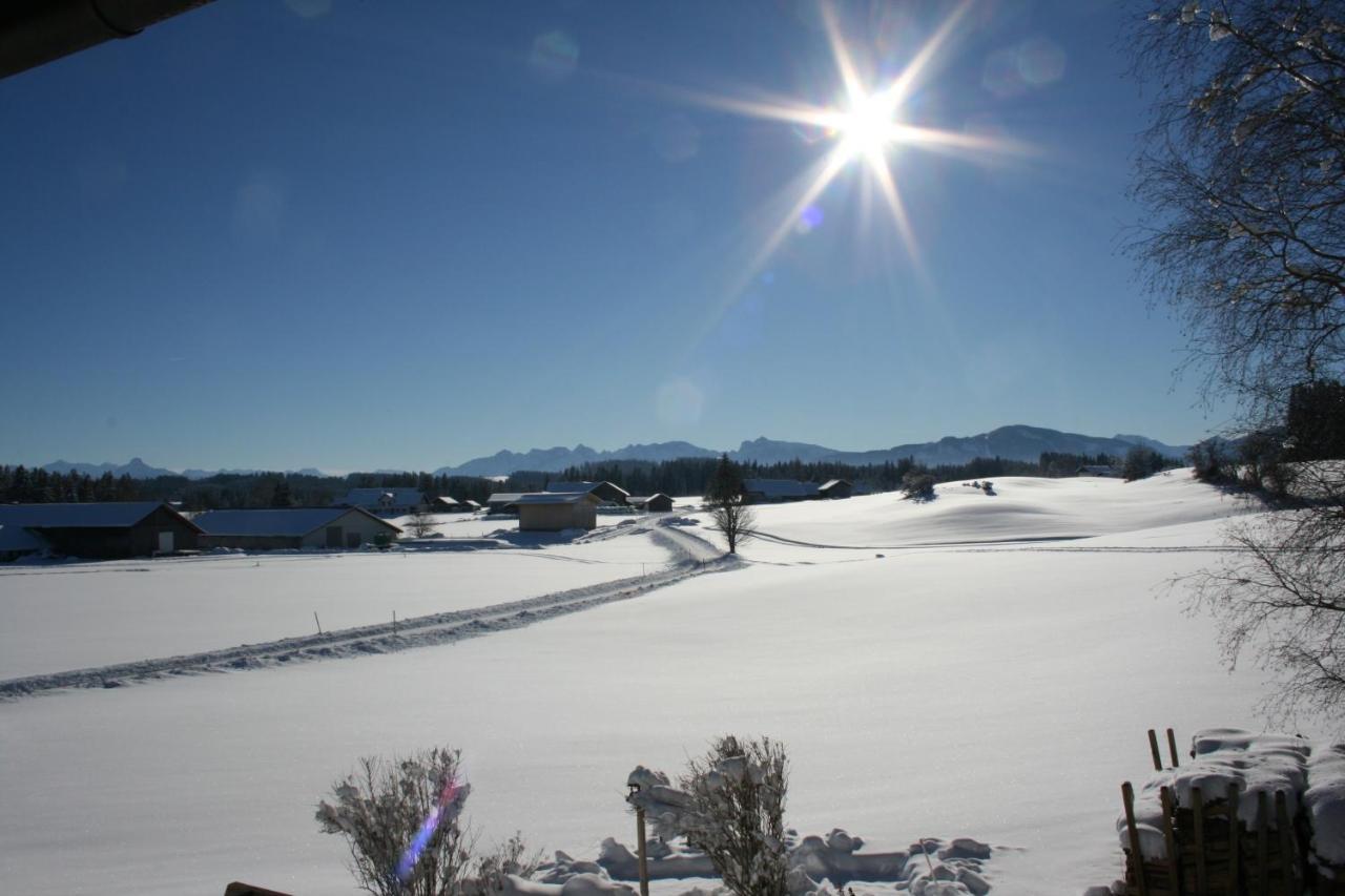 Ferienwohnung Haus Allgäu Ruh Görisried Exterior foto